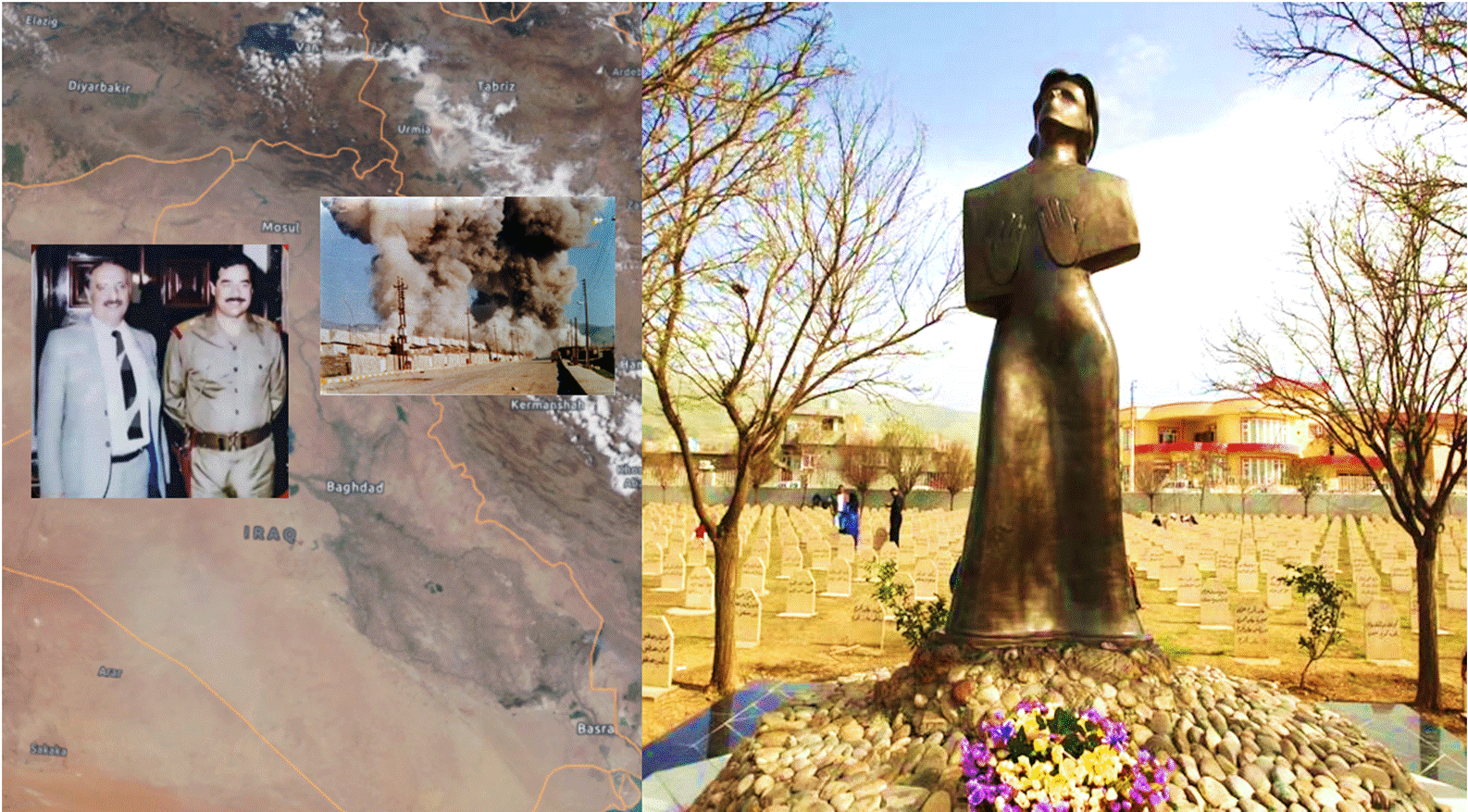 A statue of a person in a cemetery

AI-generated content may be incorrect.